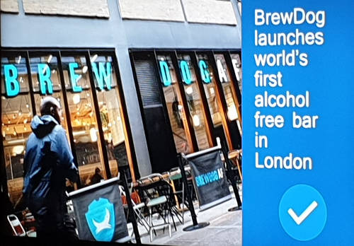 Brewdog AF Bar in London's Old Street Brewdog AF