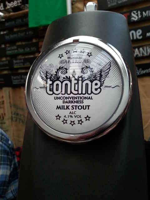 Tontine Milk Stout Beer