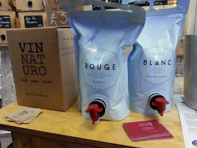 Du Grappin Bagnums and Vinnaturo Bag-in-Box Wine Wine