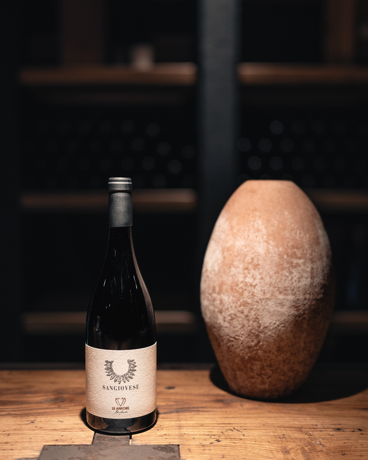 Castello del Trebbio 'Le Anfore di Elena Casadei' Sangiovese Toscana IGT Elena Casadei's amphora Sangiovese from Famiglia Casadei's Castello del Trebbio estate