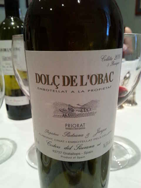 Dolç De L'Obac 2006 Wine
