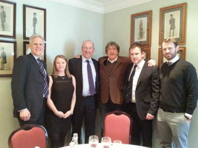 Participants at the lunch and tasting Guests