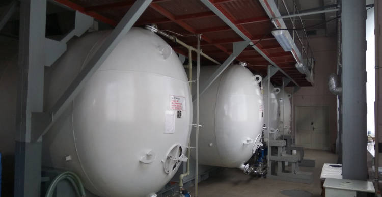 Inside Zhytomyr Distillery