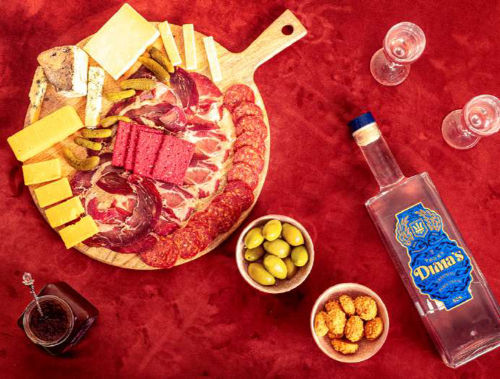 Dima's Vodka food pairings