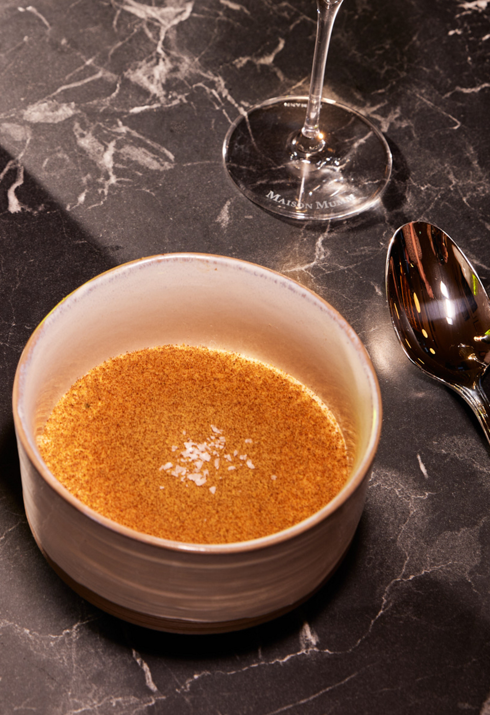 Mallory Gabsi's Beef dish at Maison Mumm's La Table des Chefs Beef