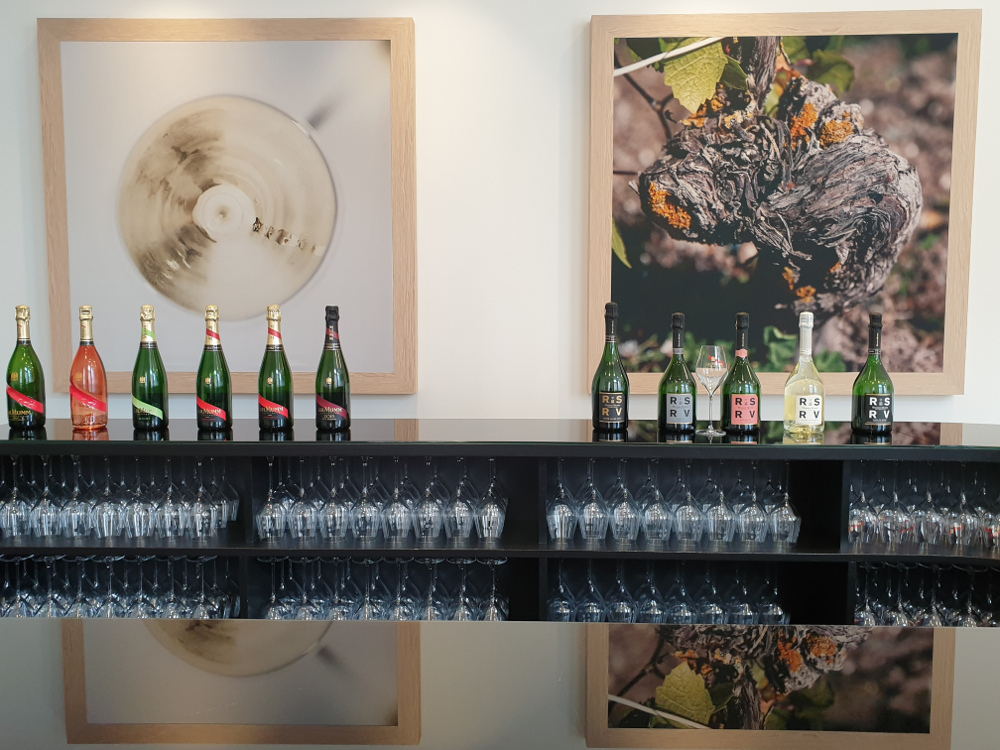Tasting Counter at G.H. Mumm G.H. Mumm