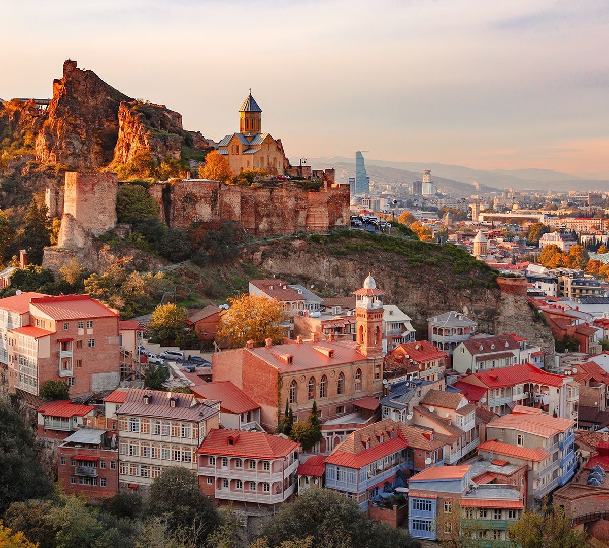 View of Tbilisi Old Town Tbilisi