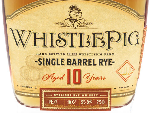 WhistlePig Rye Whiskey