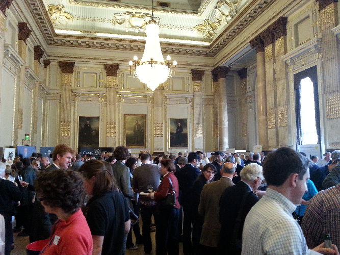 A packed room at The English Wine Producers Trade & Press Tasting 2014 Wine