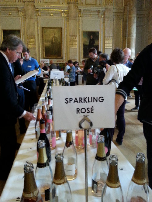 Sparkling Rosé wine at The English Wine Producers Trade & Press Tasting 2014 Wine