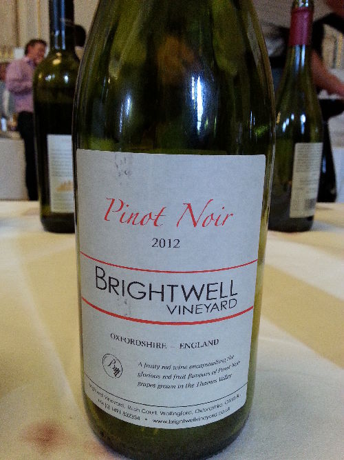 Brightwell Vineyard's Pinot Noir 2012 Wine